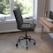 Flash Furniture Black LeatherSoft Roller Wheel Executive Chair GO-2286M-BK-BK-RLB-GG - alternate 3